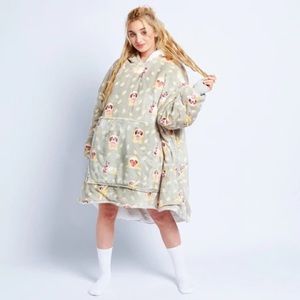 SLOTH OODIE - one size hooded hoodie/robe